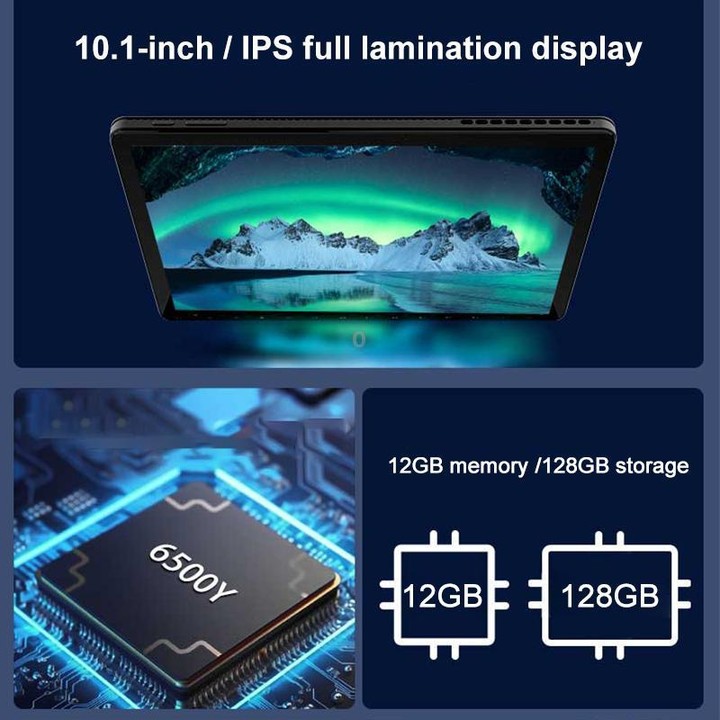Jumper EZpad V10 Plus Tablet PC, 12GB+128GB, 10.1 inch Windows 11 OS Intel Pentium Gold 6500Y Dual Core, US Plug