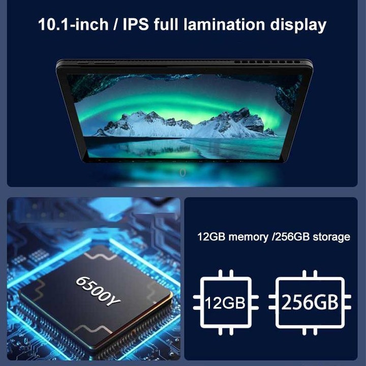 Jumper EZpad V10 Plus Tablet PC, 12GB+256GB, 10.1 inch Windows 11 OS Intel Pentium Gold 6500Y Dual Core, EU Plug