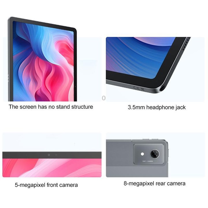 Lenovo Xiaoxin Pad 11 inch 2025 5G Tablet, 8GB+256GB, Android 15, MediaTek Dimensity 6300 Octa Core,US Plug (Dark Gray)