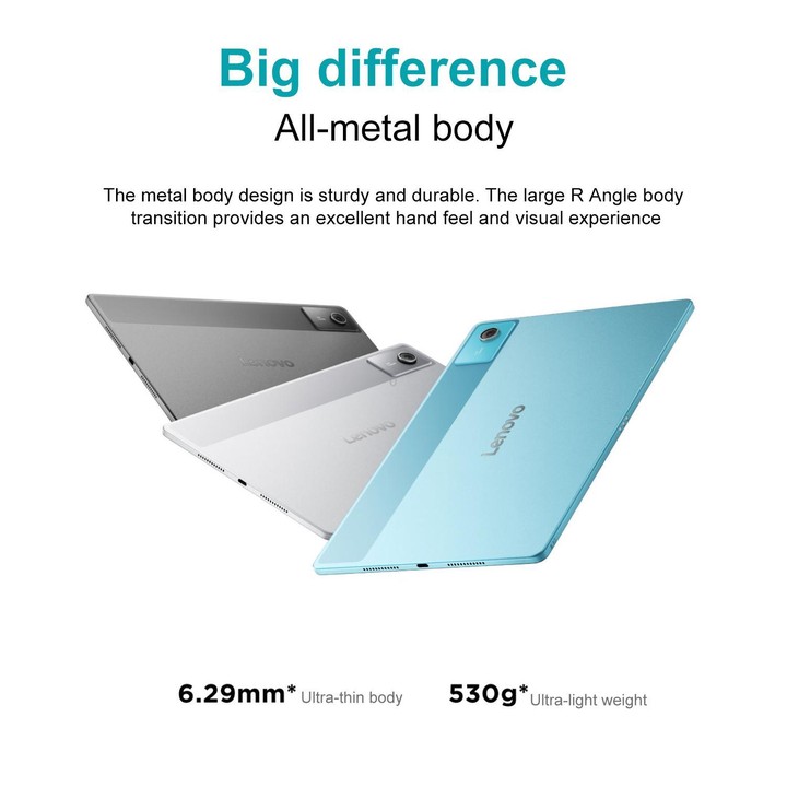 Lenovo Xiaoxin Pad 12.1 inch 2025 WiFi Tablet, 8GB+256GB, MediaTek Dimensity 6400 Octa Core,US Plug (Green)