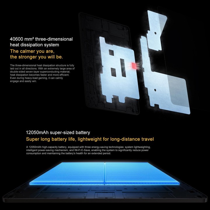 vivo iQOO Pad5 Pro 13 inch Tablet PC, 8GB+256GB, OriginOS 5 MediaTek Dimensity 9400+ Octa Core (Silver)
