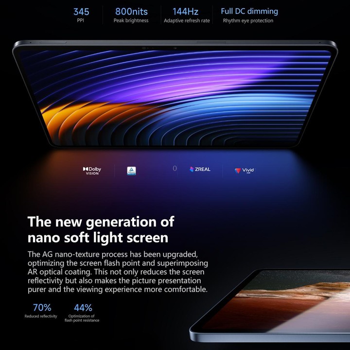 Xiaomi Pad 8 11.2 inch, 12GB+256GB, HyperOS 3 Qualcomm Snapdragon 8s Gen4 Octa Core (Blue)