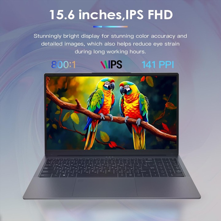 GXMO G156 15.6 inch Laptop, 32GB+1TB, Windows 11 AMD Ryzen 7 5825U Octa Core, Support Fingerprint Unlock, AU Plug
