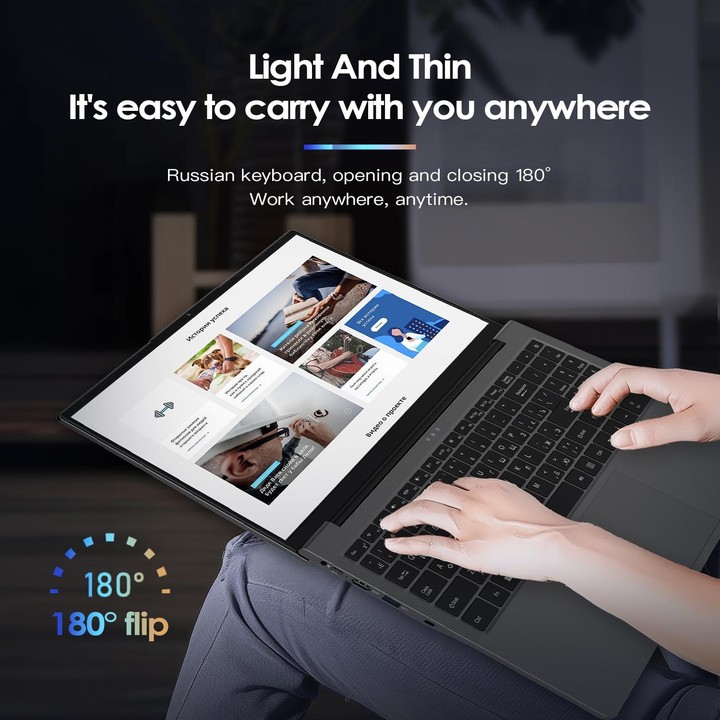 GXMO G156 15.6 inch Laptop, 16GB+512GB, Windows 11 AMD Ryzen 7 5825U Octa Core, Support Fingerprint Unlock, AU Plug
