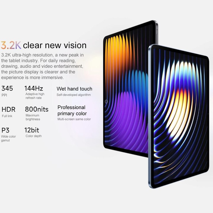 Xiaomi Pad 7 11.2 inch, 12GB+256GB, HyperOS 2 Qualcomm Snapdragon 7+ Gen3 Octa Core (Blue)