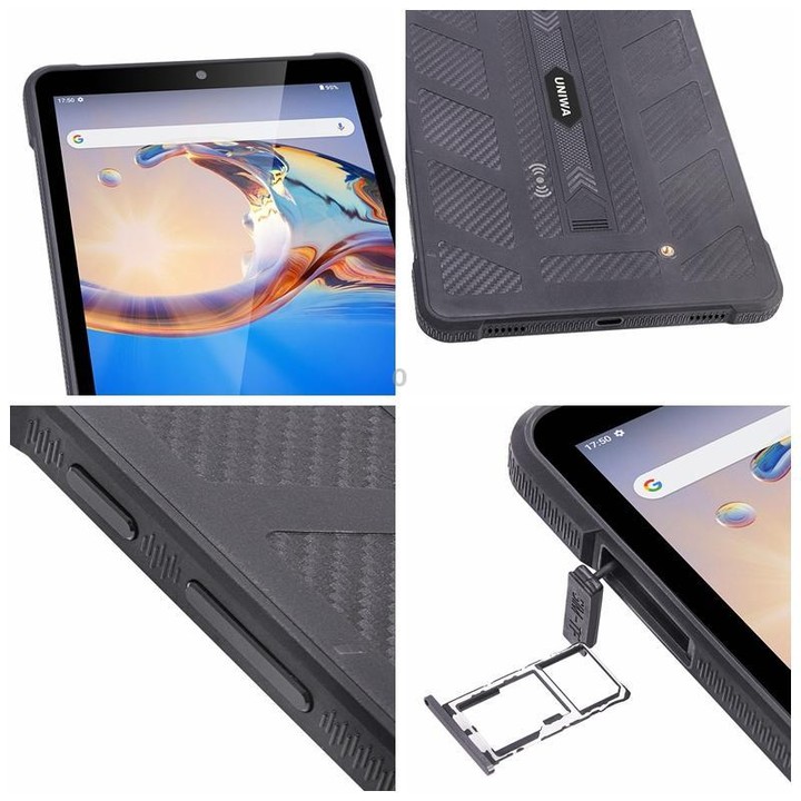 UNIWA UTAB R888 IP68 Waterproof Rugged Tablet PC, 8GB+128GB, 8.68 inch Android 13 Mediatek MT8788 Octa Core, Network: 4G, UK Plu