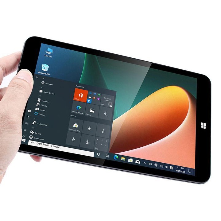 UNIWA WinPad BT802 Tablet PC, 4GB+64GB, 8.0 inch Windows 10 Home Intel Atom Z8300 Quad Core, US Plug