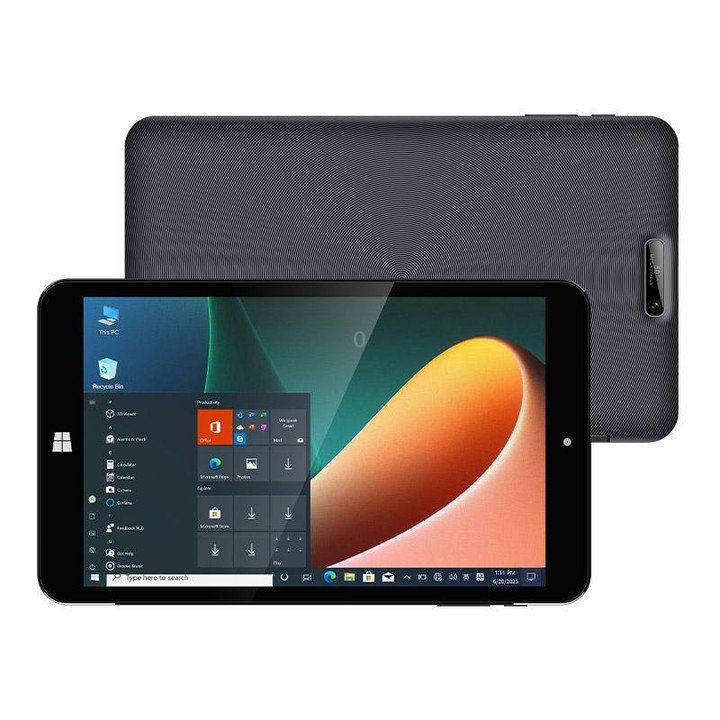 UNIWA WinPad BT802 Tablet PC, 8GB+128GB, 8.0 inch Windows 10 Home Intel Atom Z8300 Quad Core, US Plug