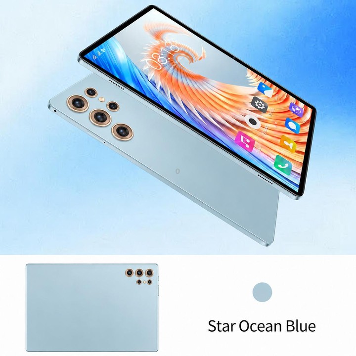 BDF H39 10.1 inch 4G LTE Tablet PC, 6GB+128GB, Android 10 MTK6750 Octa Core, Support Dual SIM, EU Plug (Blue)