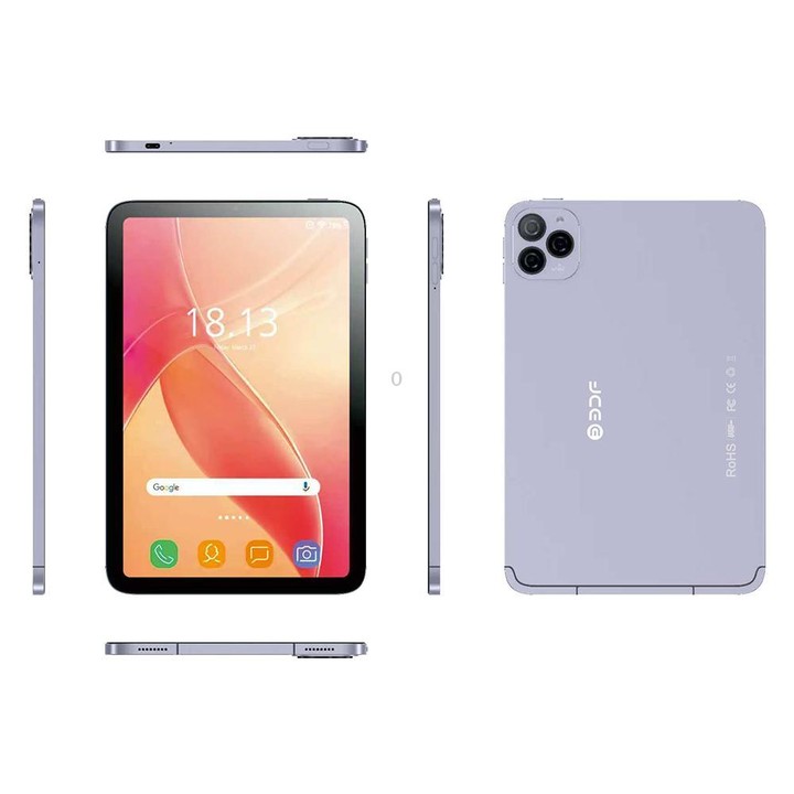 BDF Q10 10.1 inch 4G LTE Tablet PC, 8GB+256GB, Android 10 MTK6750 Octa Core, Support Dual SIM, US Plug (Purple)