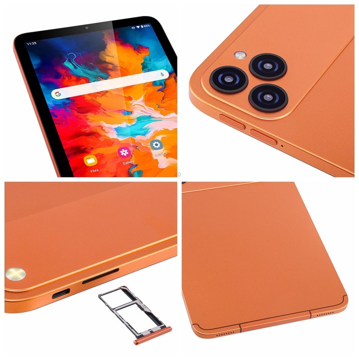 UNIWA UTAB M1017L Tablet PC, 3GB+32GB, 10.1 inch Android 10 Mediatek MT6750 Octa Core, Network: 4G, EU Plug (Orange)
