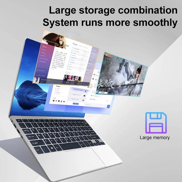 11.6 inch Touch Screen Yoga Laptop, 6GB+512GB, Windows 11 Intel Celeron N4020 Dual Core, US Plug