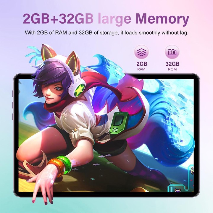 Pad 9 Ultra 10.1 inch 3G Phone Call Tablet PC, 2GB+32GB, Android 10 MTK6737 Quad Core, EU Plug (Purple)