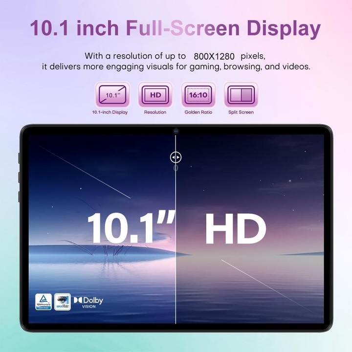 Pad 9 Ultra 10.1 inch 3G Phone Call Tablet PC, 2GB+32GB, Android 10 MTK6737 Quad Core, UK Plug (Green)