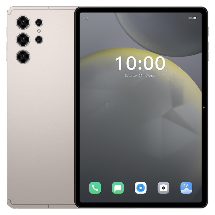 Pad 25 Ultra 10.1 inch 4G LTE Tablet PC, 4GB+32GB, Android 10 MTK6755 Octa Core, EU Plug (Gold)