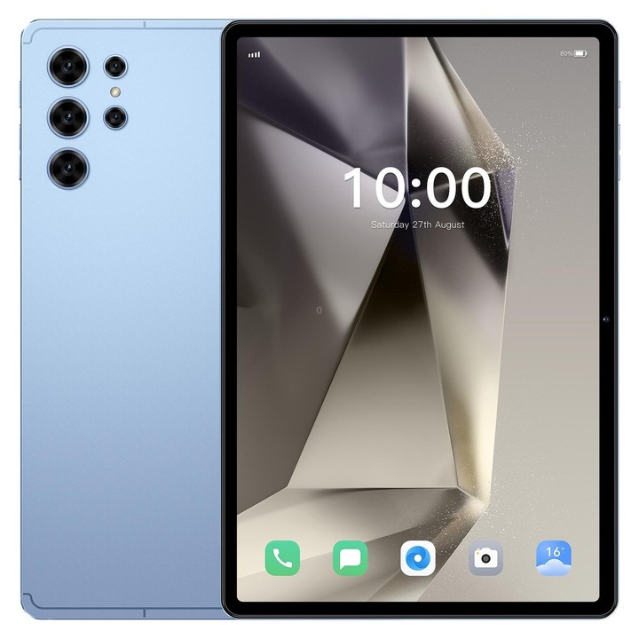 Pad 25 Ultra 10.1 inch 4G LTE Tablet PC, 4GB+32GB, Android 10 MTK6755 Octa Core, EU Plug (Blue)