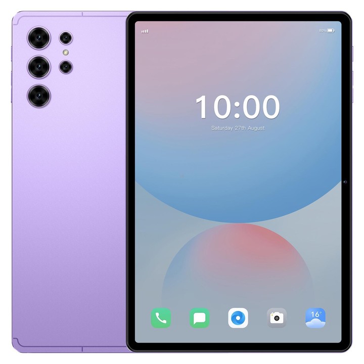 Pad 25 Ultra 10.1 inch 4G LTE Tablet PC, 4GB+32GB, Android 10 MTK6755 Octa Core, EU Plug (Purple)
