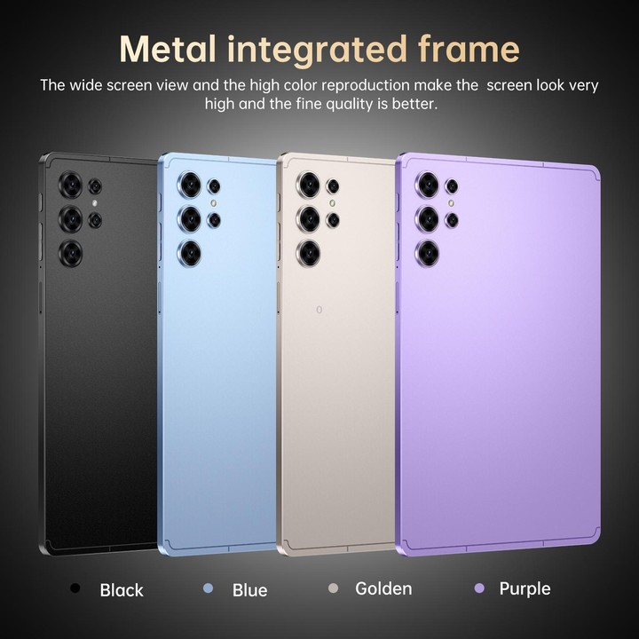 Pad 25 Ultra 10.1 inch 4G LTE Tablet PC, 4GB+32GB, Android 10 MTK6755 Octa Core, EU Plug (Purple)