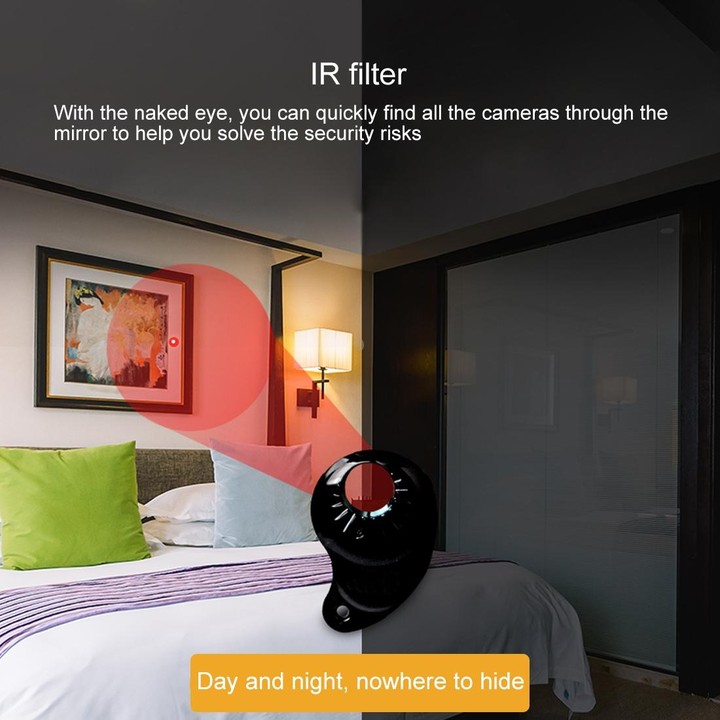 Travel Companion Intelligent Security Alarm with Infrared Light & Lanyard