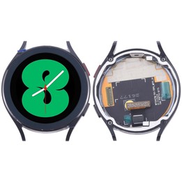 LCD Screen for Samsung Galaxy Watch4 44mm R870/R875 Digitizer Full Assembly With Frame (Black)