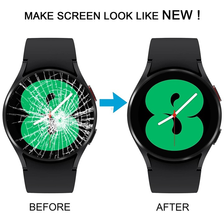 LCD Screen for Samsung Galaxy Watch4 44mm R870/R875 Digitizer Full Assembly With Frame (Silver)