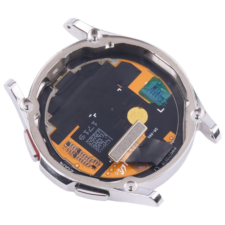 Original LCD Screen Digitizer Full Assembly with Frame for Samsung Galaxy Watch4 Classic 42mm SM-R880/R885 (Silver)
