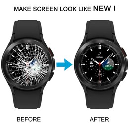 Original LCD Screen Digitizer Full Assembly with Frame for Samsung Galaxy Watch4 Classic 46mm SM-R890/R895 (Black)