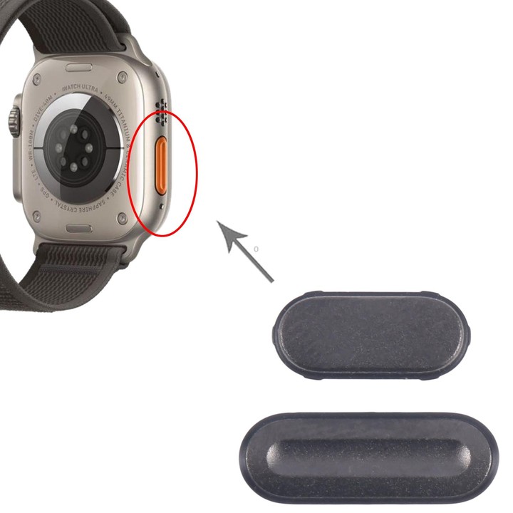 For Apple Watch Ultra 2 49mm A2986 A2987 Power Button (Black)