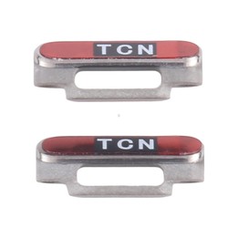 For Apple Watch Series 10 46mm / 42mm 1 Pair Watch Clasp (Grey)