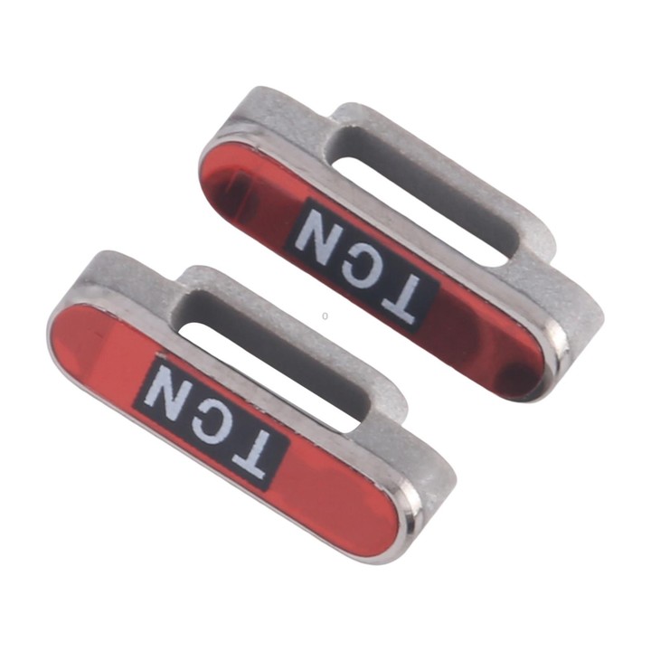 For Apple Watch Series 10 46mm / 42mm 1 Pair Watch Clasp (Grey)