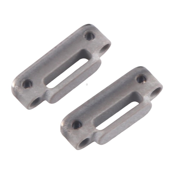 For Apple Watch Series 10 46mm / 42mm 1 Pair Watch Clasp (Grey)