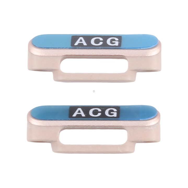 For Apple Watch Series 10 46mm / 42mm 1 Pair Watch Clasp (Gold)