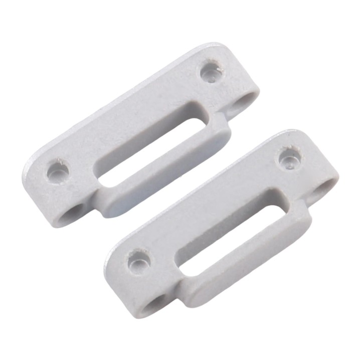 For Apple Watch Series 10 46mm / 42mm 1 Pair Watch Clasp (White)