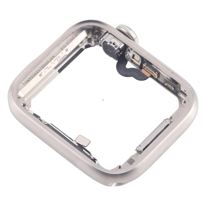 For Apple Watch Series 5 40mm LTE Stainless Steel Middle Frame Bezel Plate with Crown Spin Axis Flex Cable