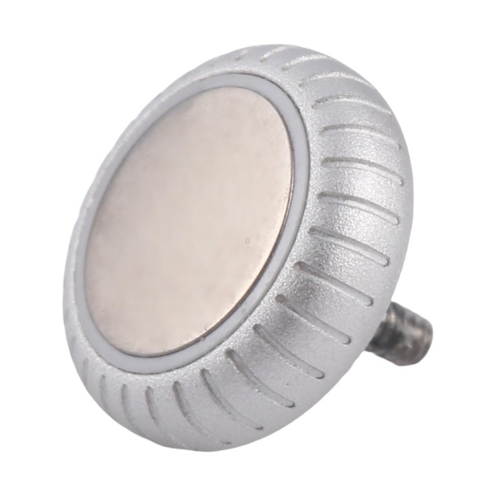 For Apple Watch Series 10 42mm / 46mm Watch Crown Nut Replacement (Silver)