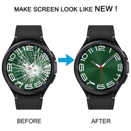 For Samsung Galaxy Watch6 Classic 47mm SM-R960/R965 Original LCD Screen Digitizer Full Assembly with Frame (Silver)