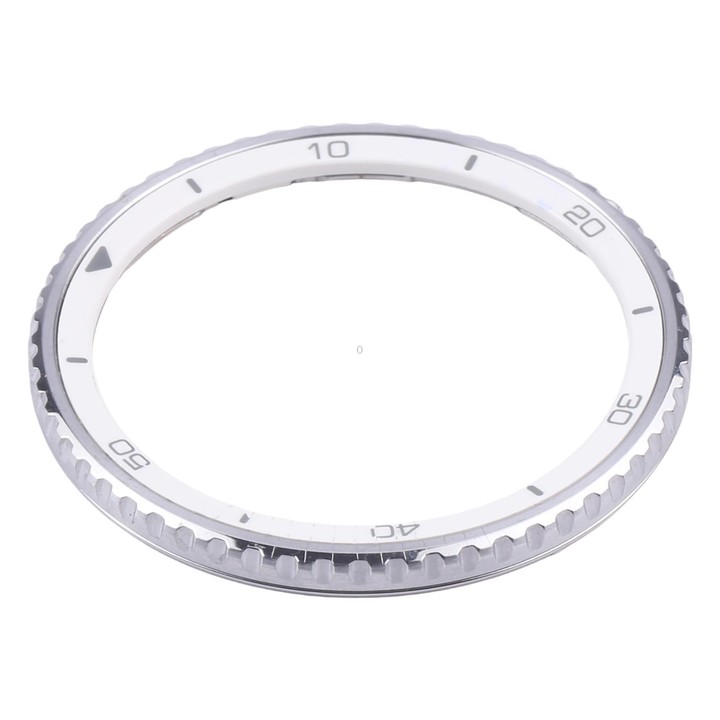 For Samsung Galaxy Watch8 Classic 46mm SM-L500/L505 Original Time Scale Dial (White)
