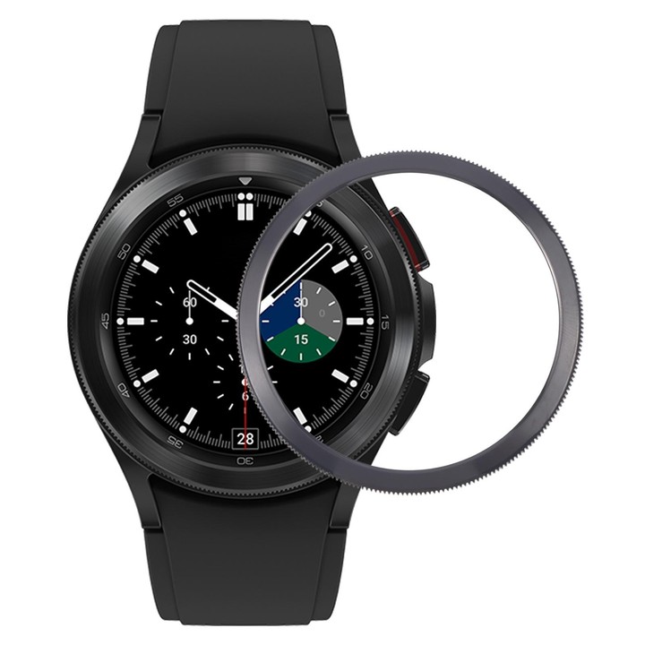 For Samsung Galaxy Watch4 Classic 46mm SM-R895F/R890 Original Time Scale Dial (Black)