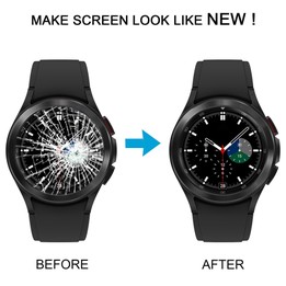 For Samsung Galaxy Watch4 Classic 46mm SM-R895F/R890 Original Time Scale Dial (Black)