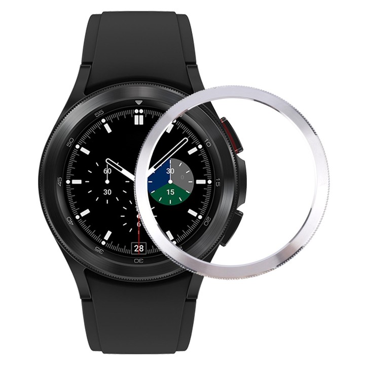 For Samsung Galaxy Watch4 Classic 46mm SM-R895F/R890 Original Time Scale Dial (Silver)