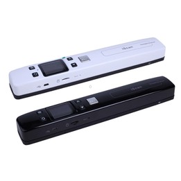 iScan02 Double Roller Mobile Document Portable Handheld Scanner with LED Display, Support 1050DPI / 600DPI / 300DPI / PDF / JPG