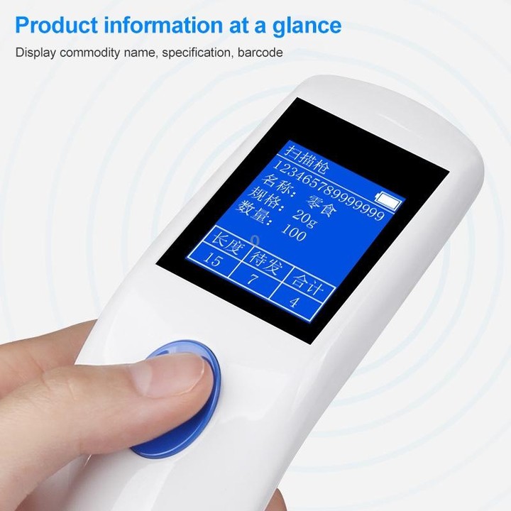 NEWSCAN NS1103H One-dimensional Red Light Wireless Barcode Scanner Collector