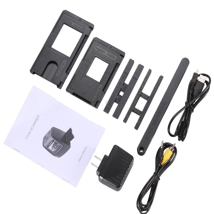 EC018 USB 2.0 Color 2.4 Inch TFT LCD Screen Film Scanner，Support SD Card