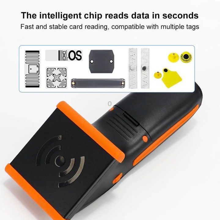 UHF 915M Inventory Terminal RF Tag Handheld RFID Bluetooth Reader, Reading Distance: 0-3m