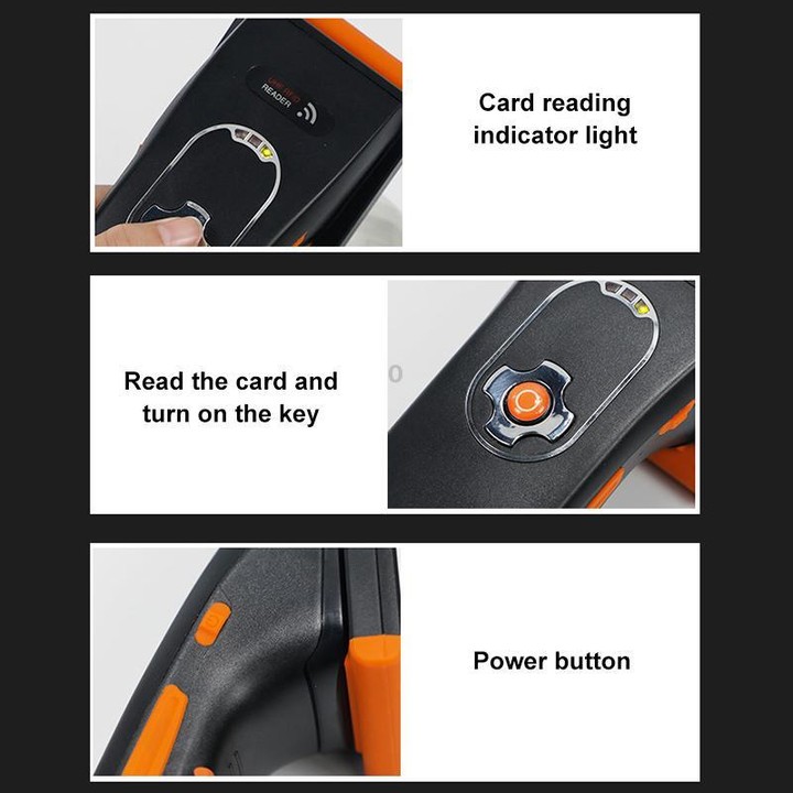 UHF 915M Inventory Terminal RF Tag Handheld RFID Bluetooth Reader, Reading Distance: 0-6m