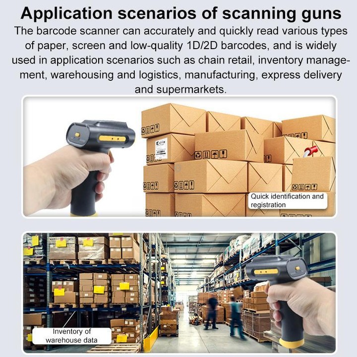 UHF RFID Handheld Card Reader Cash Register Settlement Scanner, Style: USB