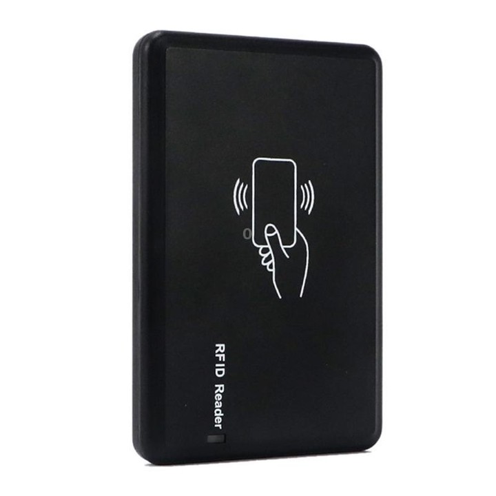 UHF RFID Desktop Reader / Writer Dual-Mode Output Electronic Tag Writer (Black)