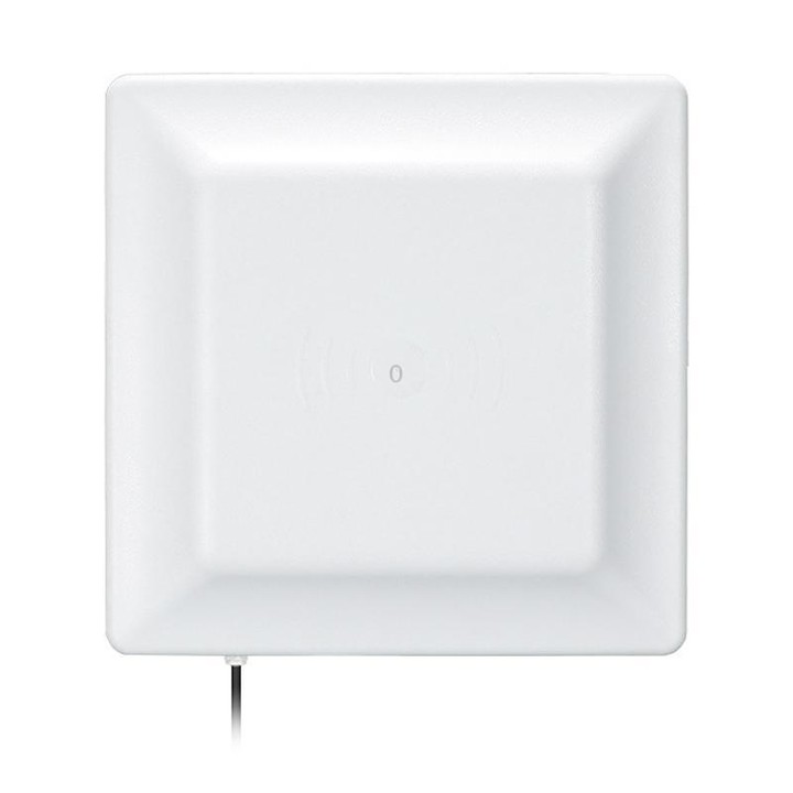 UHF Electronic Tag Identification RFID Reader / Writer 7dbi Antenna Integrated Reader, Style: RS232 Port (US Plug)