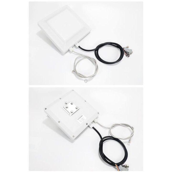 UHF RFID Reader Long Range Integrated Reader Writer With E710 Chip, Style: Add 4G Communication (US Plug)