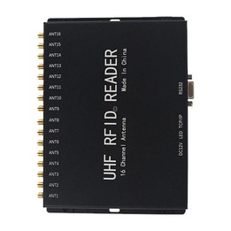 16-Channel Split-Type UHF RFID Reader / Writer for Electronic Tag Identification, Asset Management & Industrial Applications (Bl